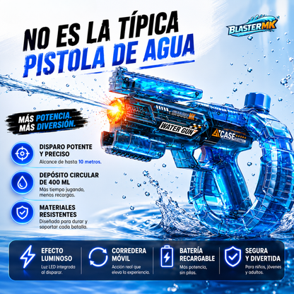 BLASTERMK™ — Menos recargas. Más diversión.